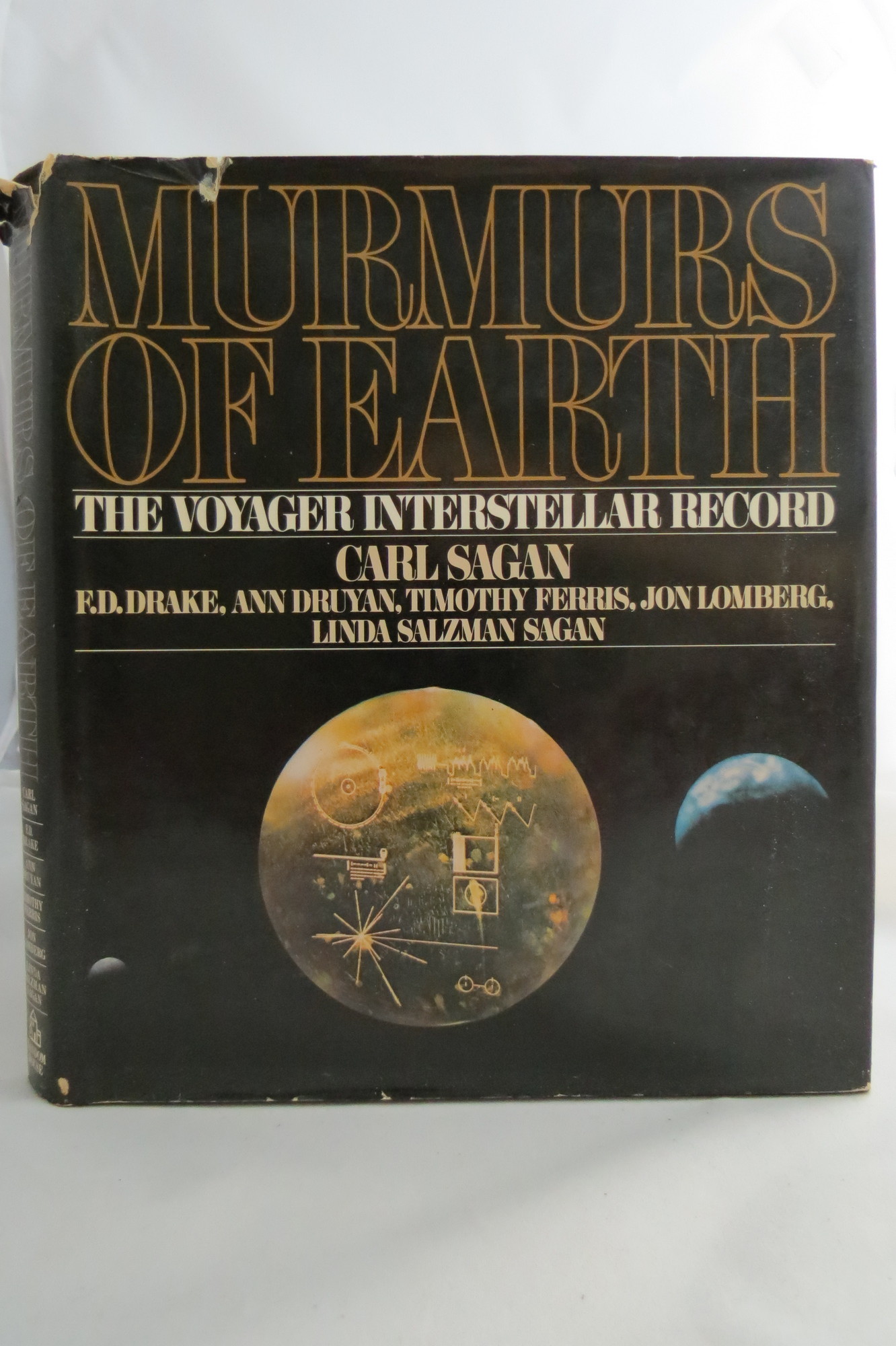 Image for MURMURS OF EARTH The Voyager Interstellar Record (DJ Protected by a Brand New, Clear, Acid-Free Mylar Cove)