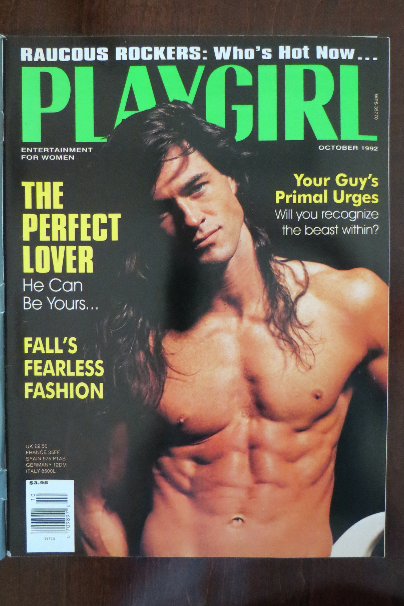 Playgirl Magazine Issue Dated September 1996 Austin Peck 10 Gold