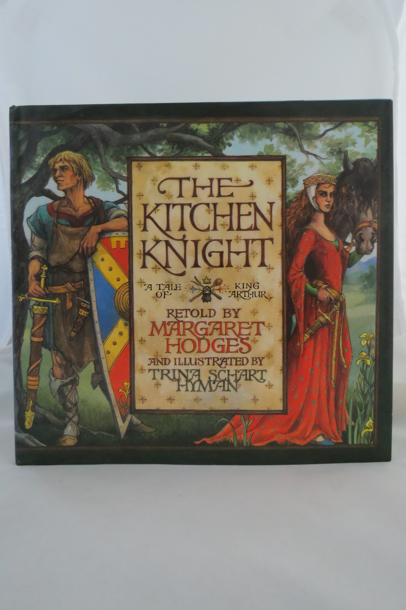 Image for THE KITCHEN KNIGHT A Tale of King Arthur (DJ Protected by a Brand New, Clear, Acid-Free Mylar Cover)  (Signed by Illustrator)