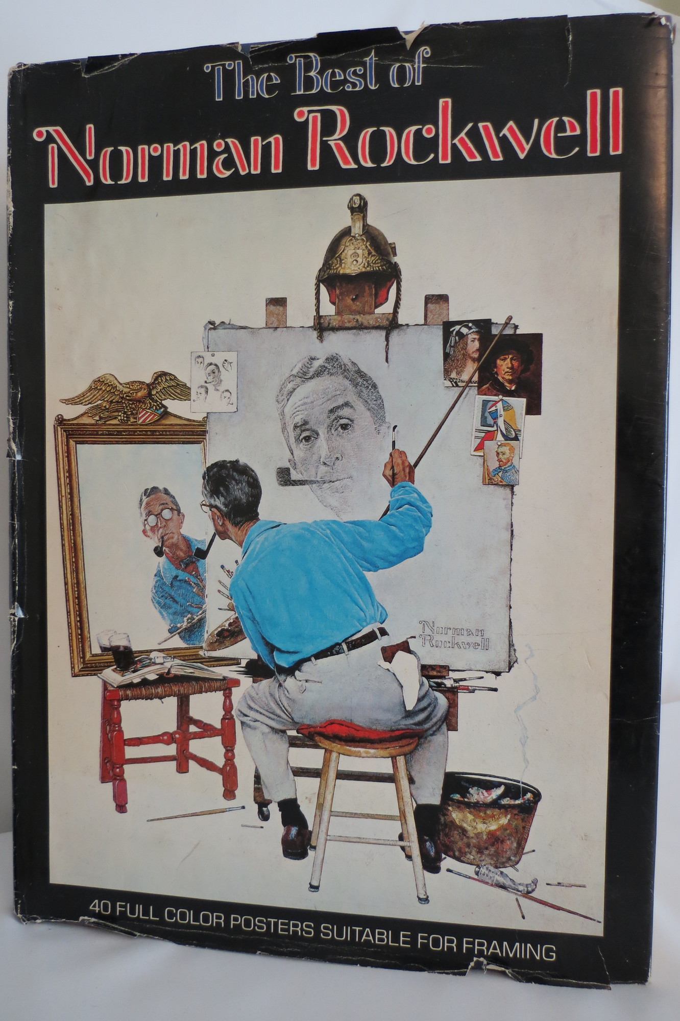Image for THE BEST OF NORMAN ROCKWELL 40 Full Color Posters Suitable for Framing (DJ protected by clear, acid-free mylar cover)