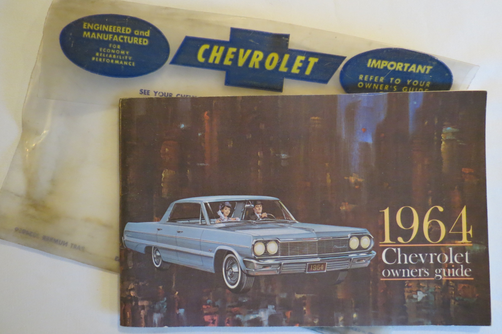 Image for 1964 CHEVROLET OWNERS GUIDE