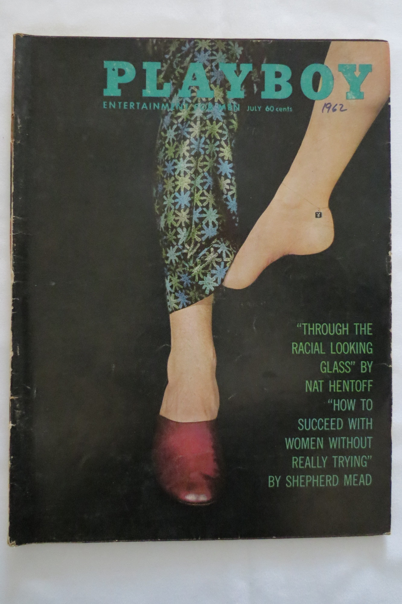 PLAYBOY MAGAZINE JULY 1962 - JANET PILGRIM VARGAS FEIFFER PAMELA ANNE GORDON