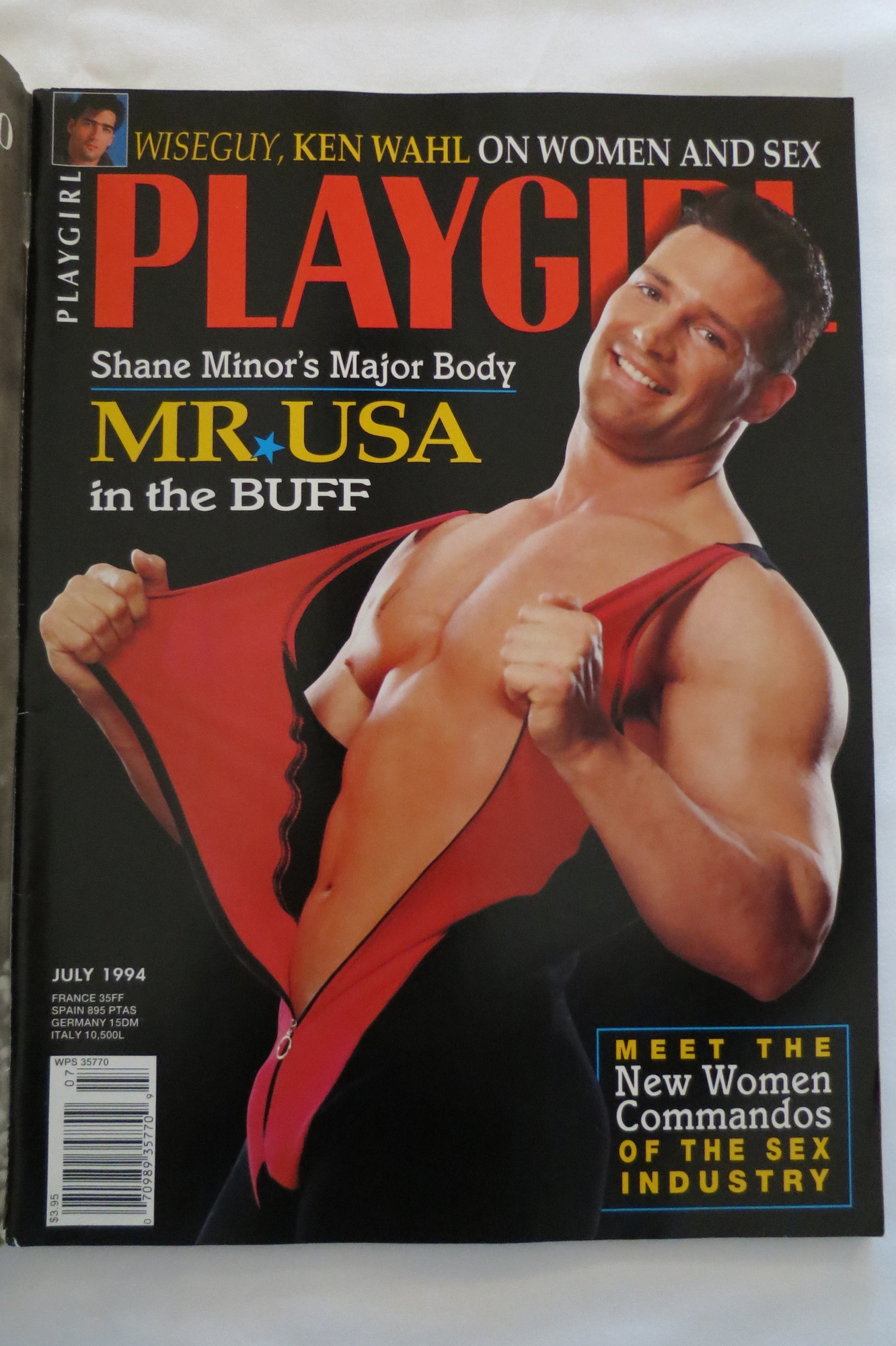 PLAYGIRL MAGAZINE, ISSUE DATED JULY 1994 MR. USA in the Buff!