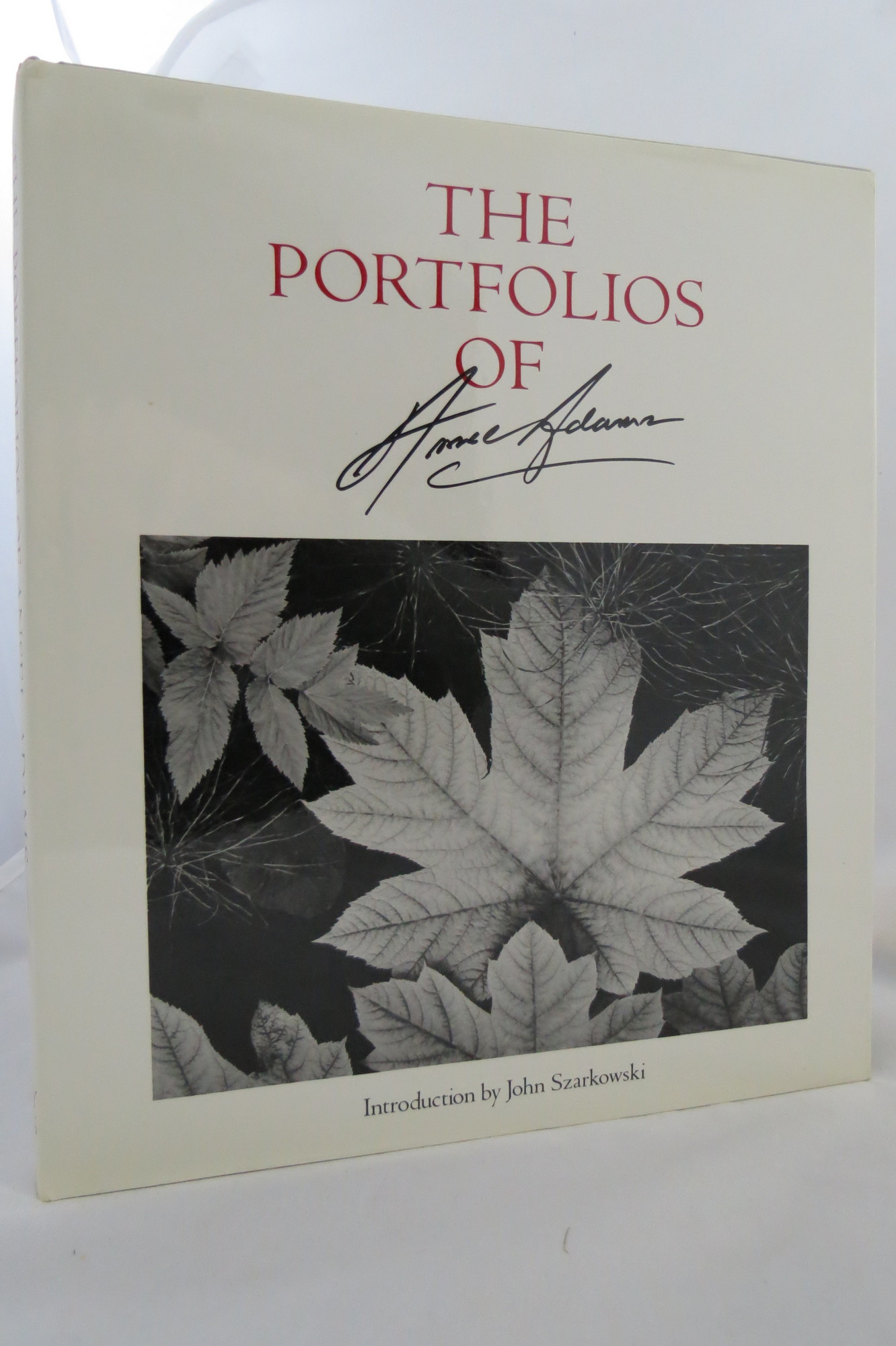 Image for THE PORTFOLIOS OF ANSEL ADAMS  (DJ is protected by a clear, acid-free mylar cover) (Signed by Author)