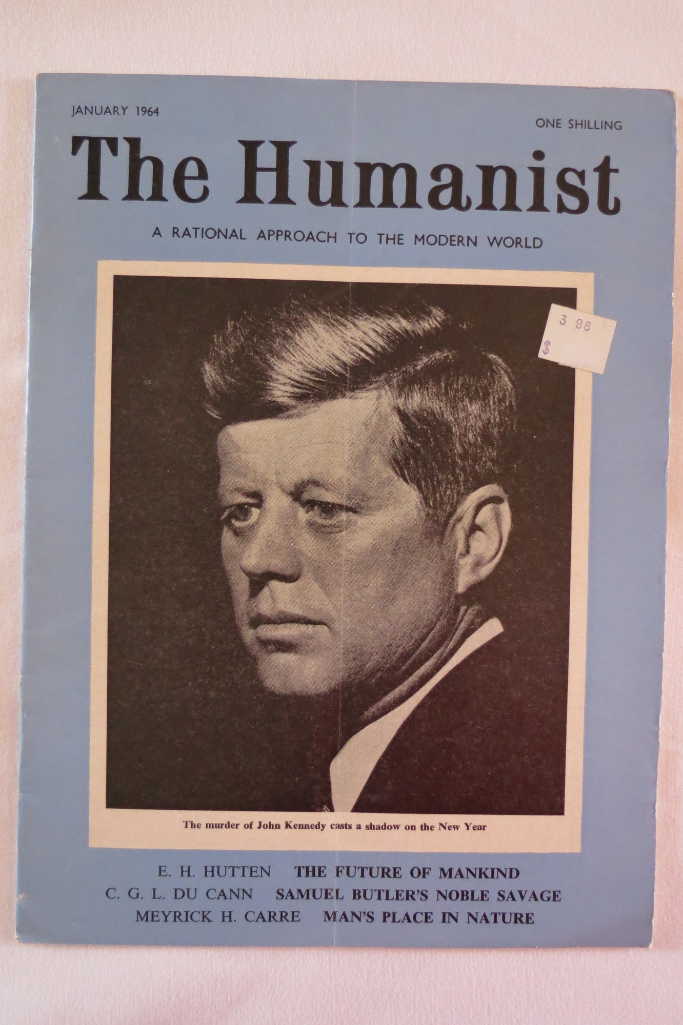 Image for THE HUMANIST MAGAZINE JANUARY 1964  (Journal of the British Humanist Movement)