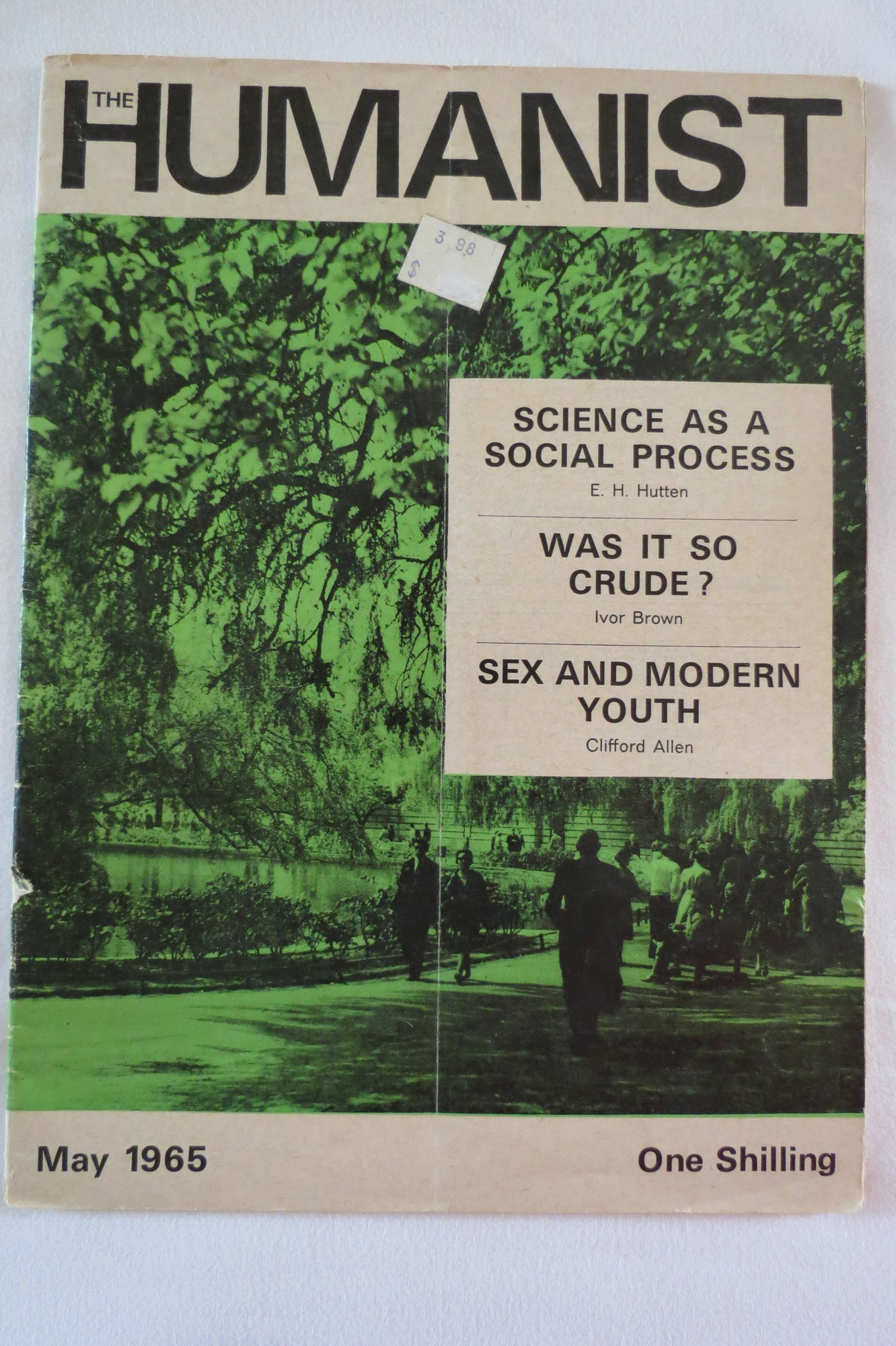 Image for THE HUMANIST MAGAZINE MAY 1965  (Journal of the British Humanist Movement)