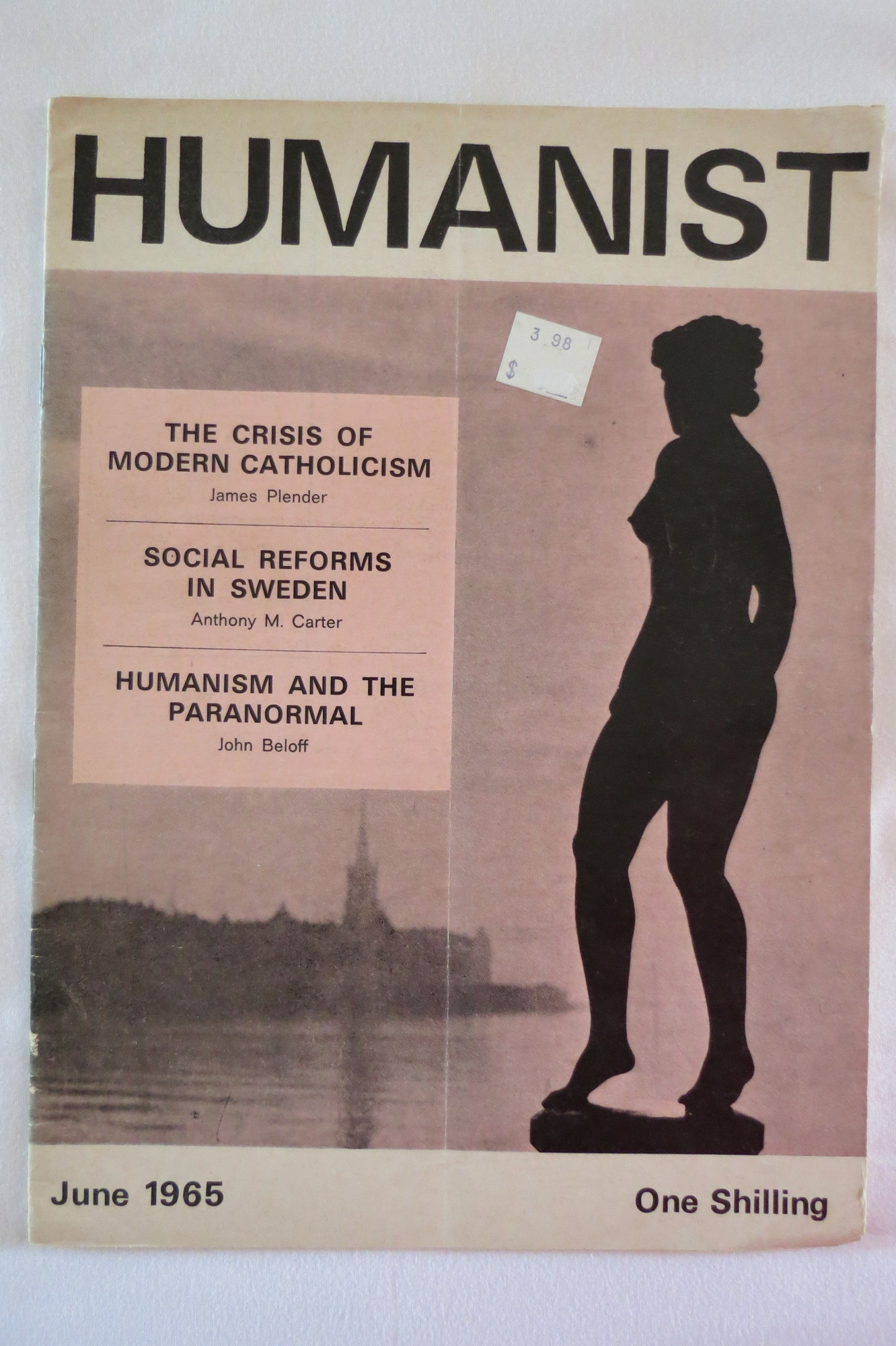 Image for THE HUMANIST MAGAZINE JUNE 1965  (Journal of the British Humanist Movement)