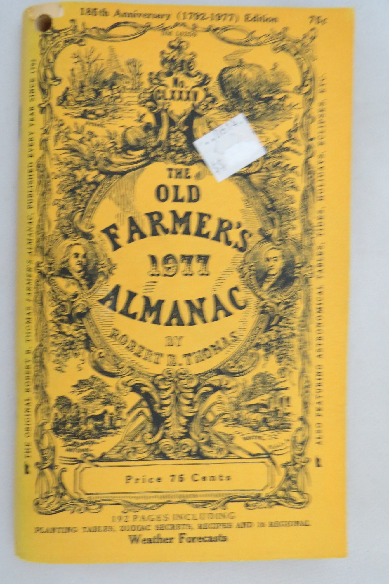 Image for THE OLD FARMER'S ALMANAC 1977