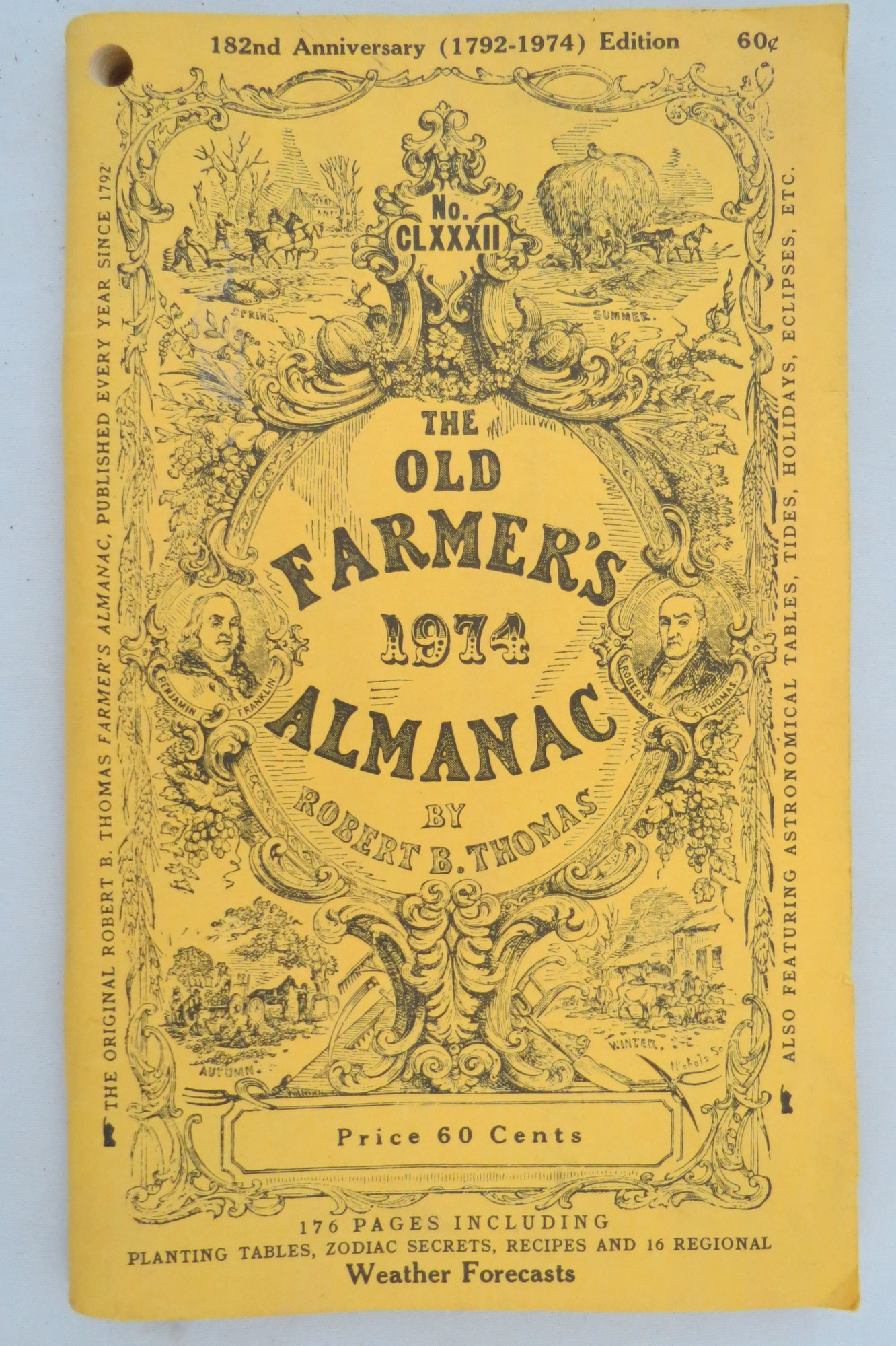 Image for THE OLD FARMER'S ALMANAC 1974