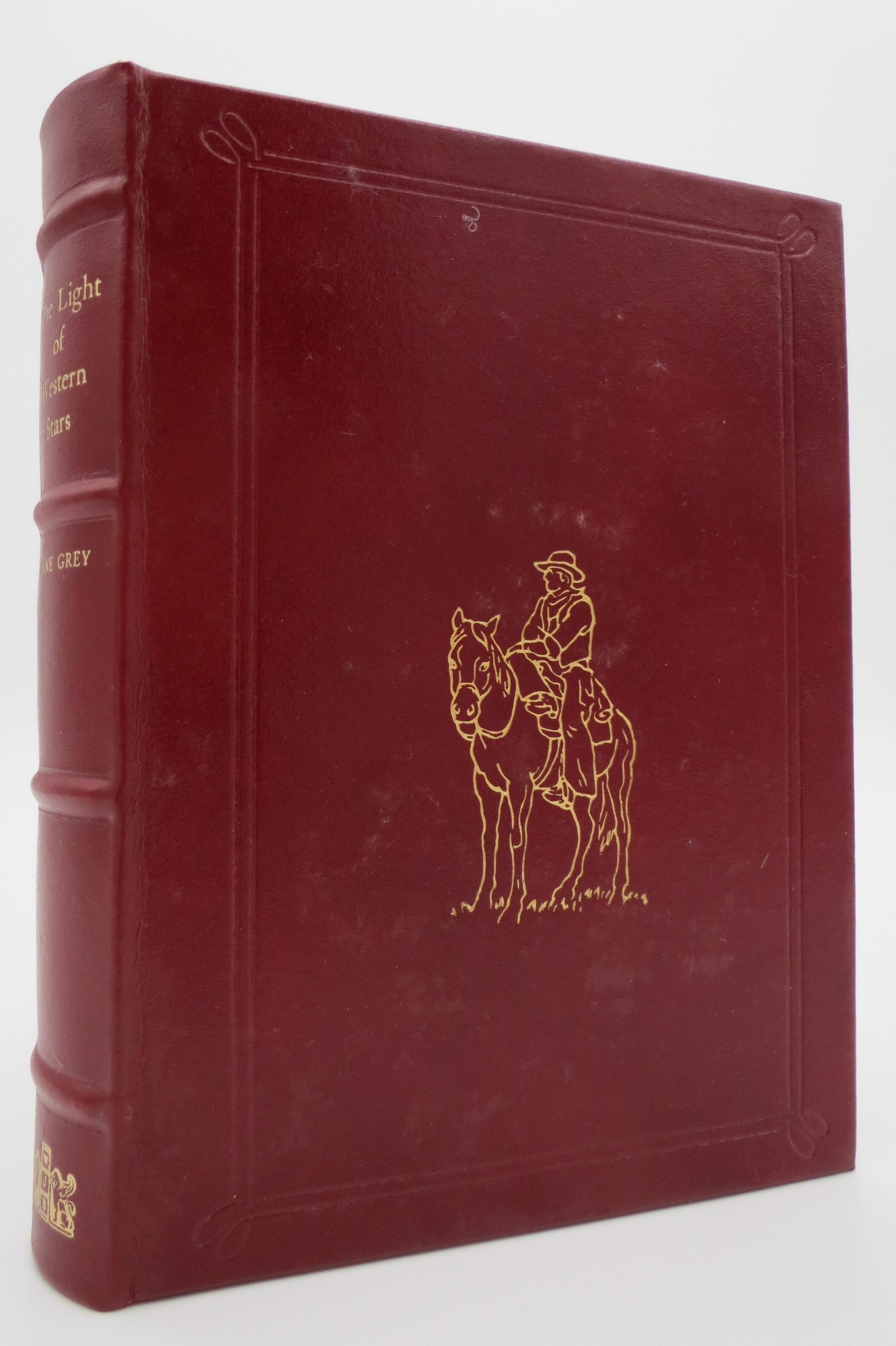 Image for THE LIGHT OF WESTERN STARS A Romance 1914 (Leather Bound)