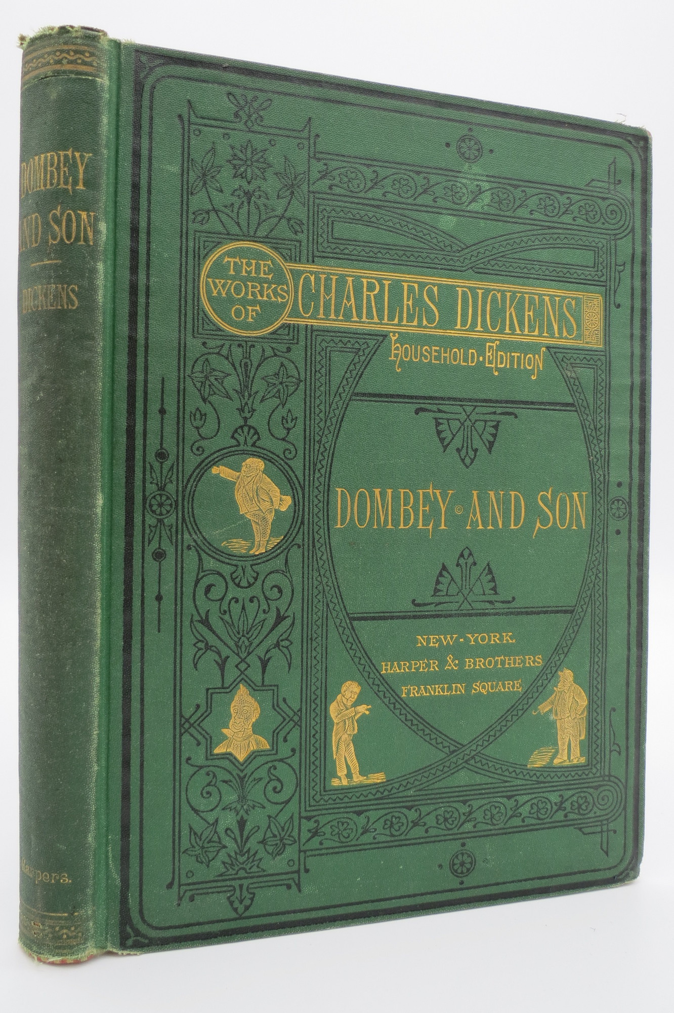 Image for DOMBEY AND SON (FROM THE WORKS OF CHARLES DICKENS HOUSEHOLD EDITION) (Fine Victorian Binding)