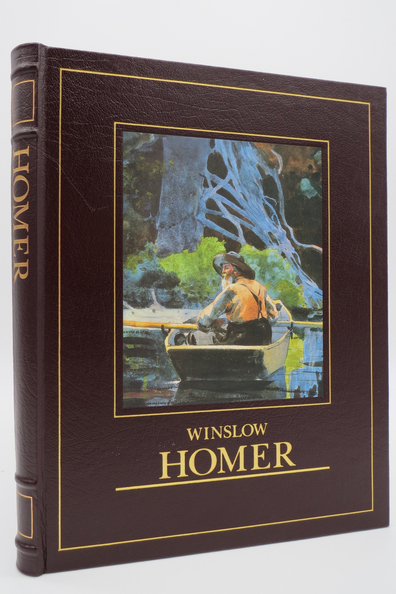 Image for WINSLOW HOMER (LIBRARY OF AMERICAN ART)  (leather bound)   (Provenance: Israeli Artist Avraham Loewenthal)