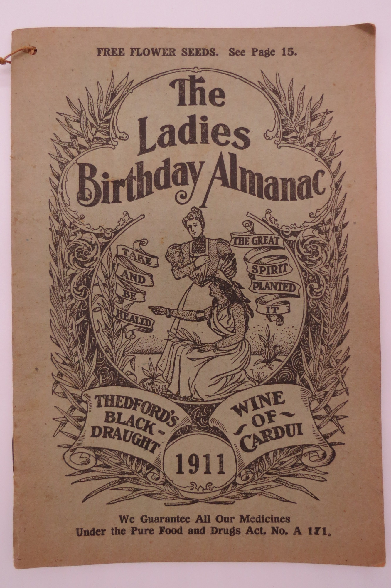 Image for THE LADIES BIRTHDAY ALMANAC 1911