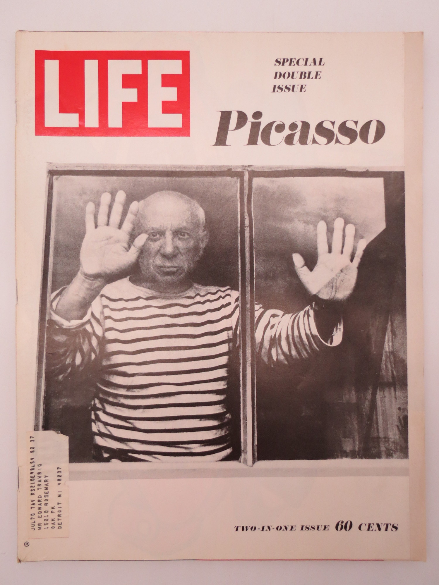 LIFE MAGAZINE, DECEMBER 27, 1968 (PICASSO, SPECIAL DOUBLE ISSUE)