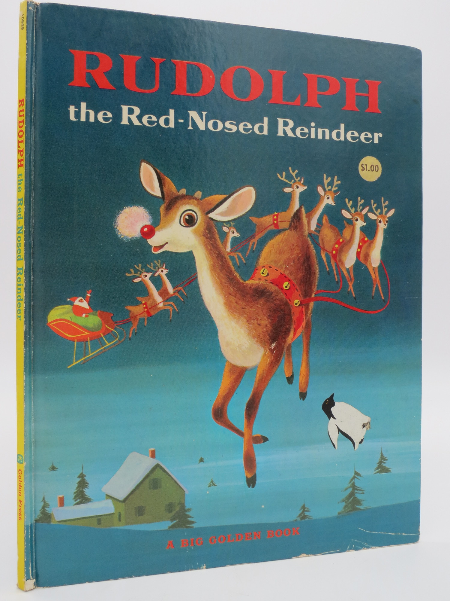 Rudolph the Red-Nosed Reindeer, Red Bonded Leather