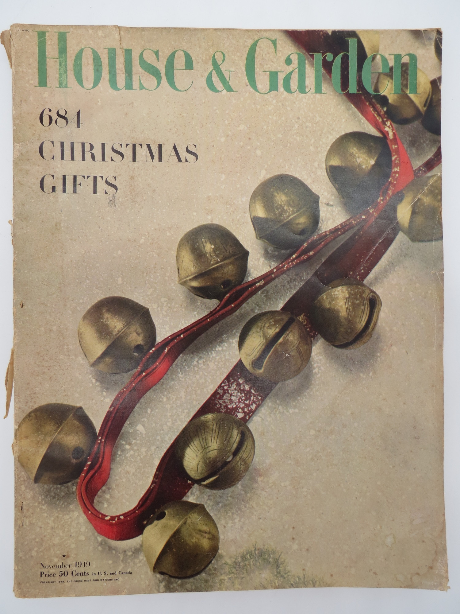 Image for HOUSE & GARDEN MAGAZINE, NOVEMBER 1949 (684 CHRISTMAS GIFTS)