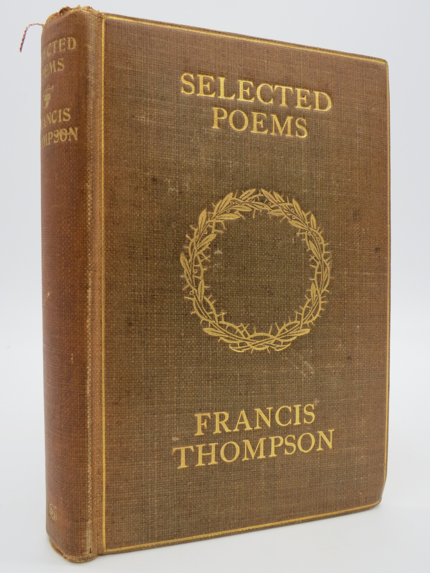 Image for SELECTED POEMS OF FRANCIS THOMPSON