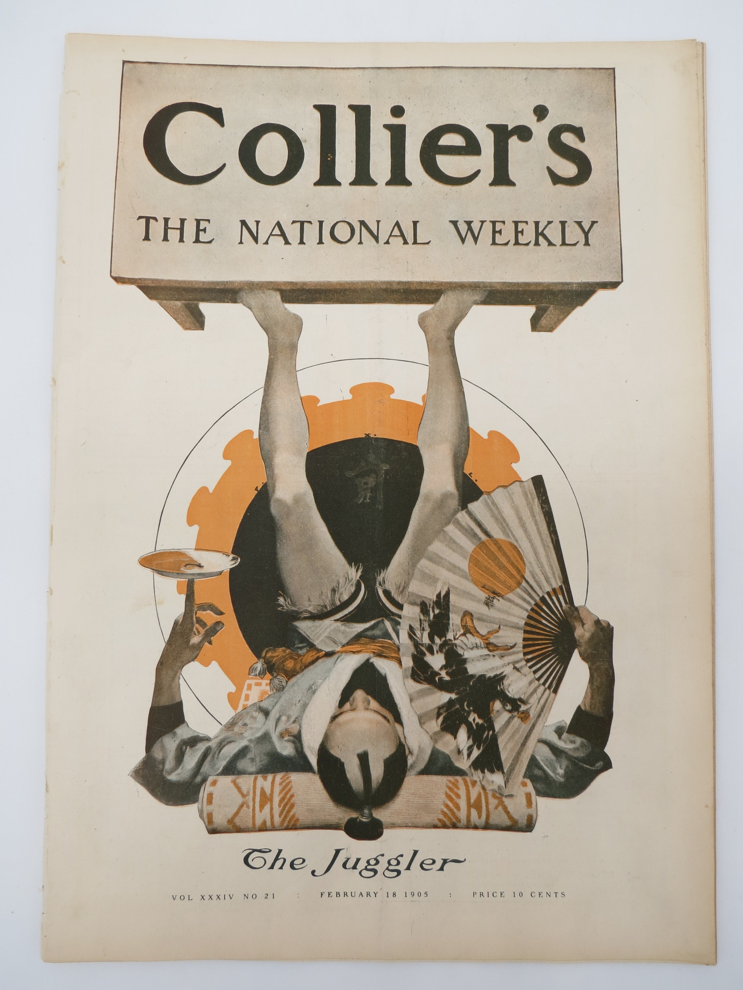 Image for COLLIER'S - FEBRUARY 18, 1905 (FRANK LEYENDECKER JUGGLER COVER)