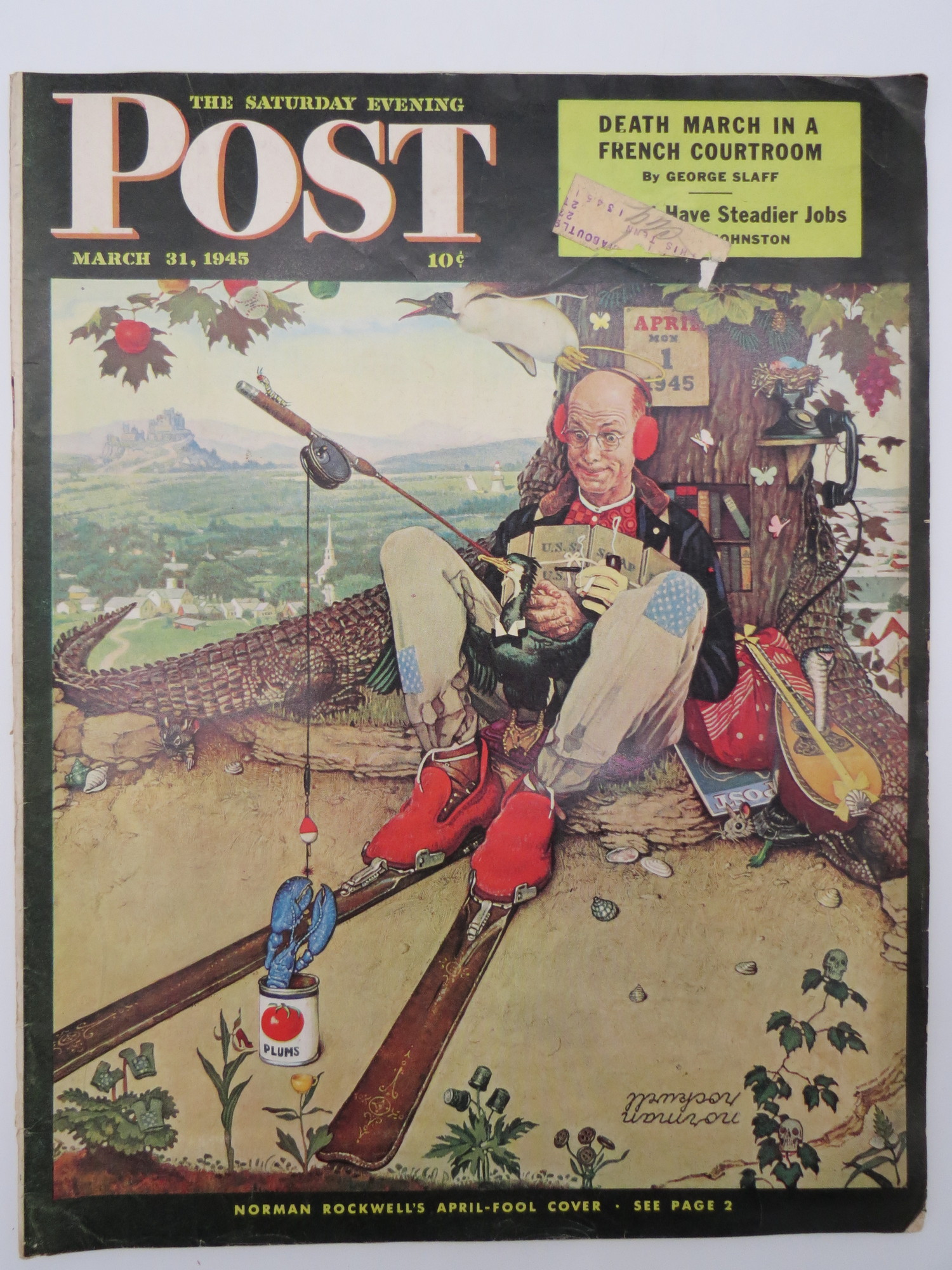 THE SATURDAY EVENING POST MAGAZINE, MARCH 31, 1945 (NORMAN