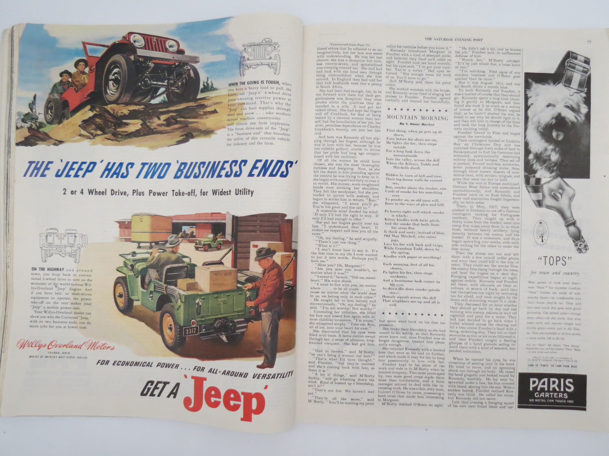 THE SATURDAY EVENING POST MAGAZINE, NOVEMBER 16, 1946 (NORMAN ROCKWELL