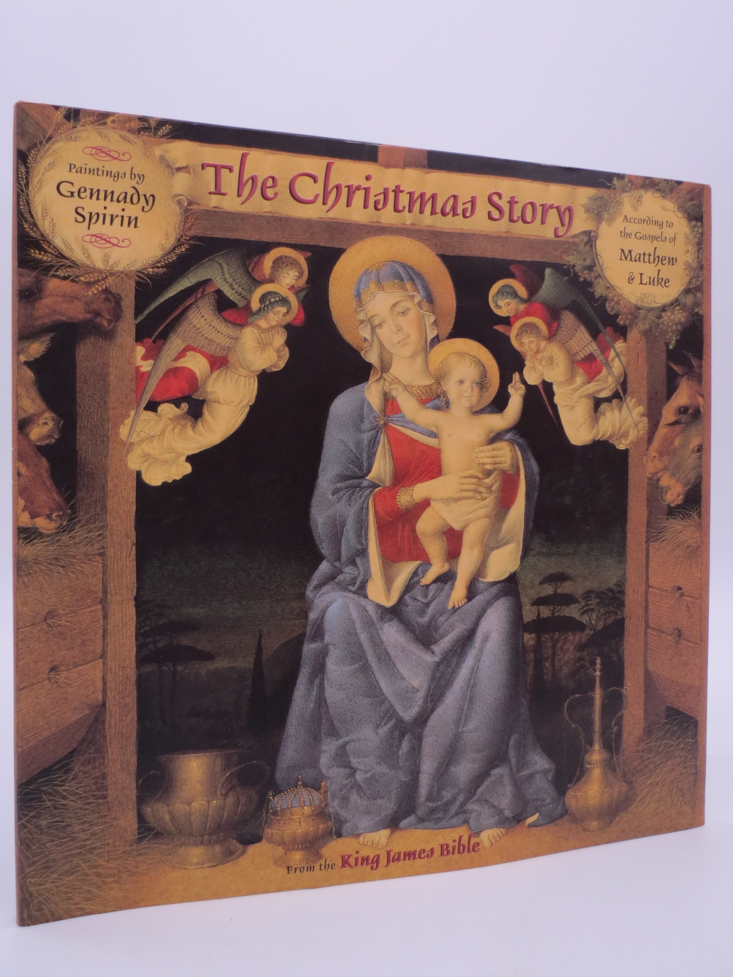 THE CHRISTMAS STORY From the King James Bible (DJ Protected by a Brand New, Clear, Acid-Free ...