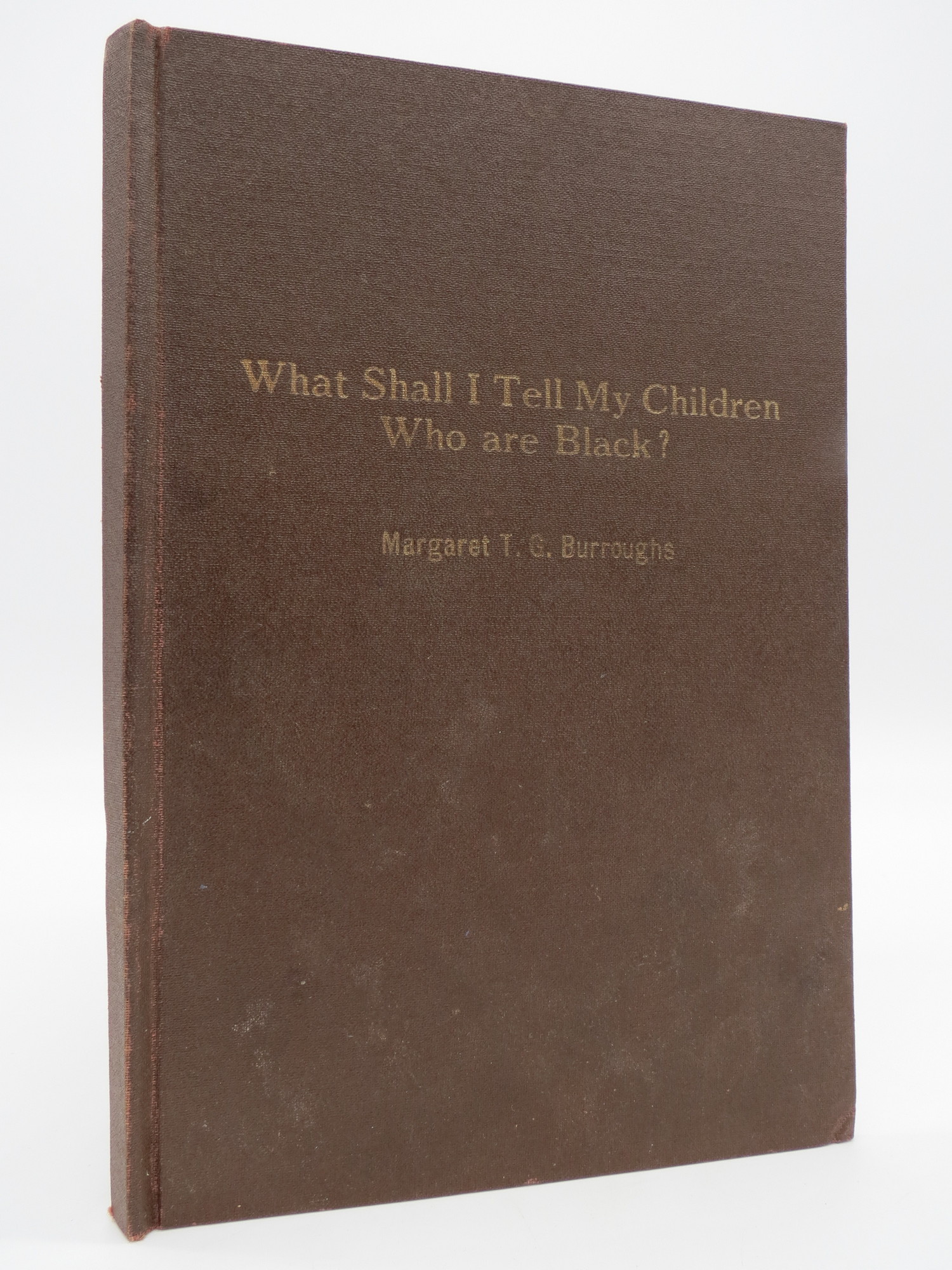 Image for WHAT SHALL I TELL MY CHILDREN WHO ARE BLACK?