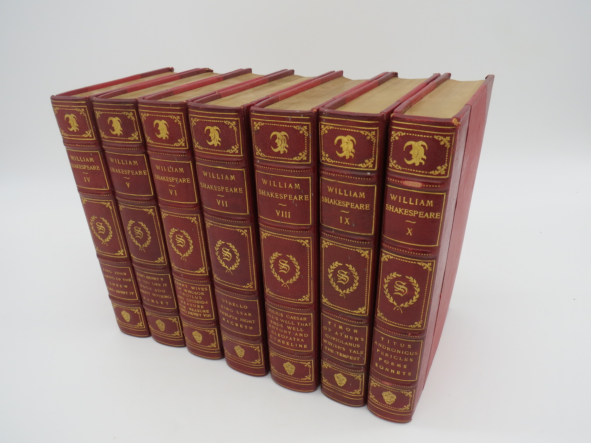 Image for THE MODERN READERS SHAKESPEARE (7 OF 10 VOLUME SET) (LEATHER BOUND)