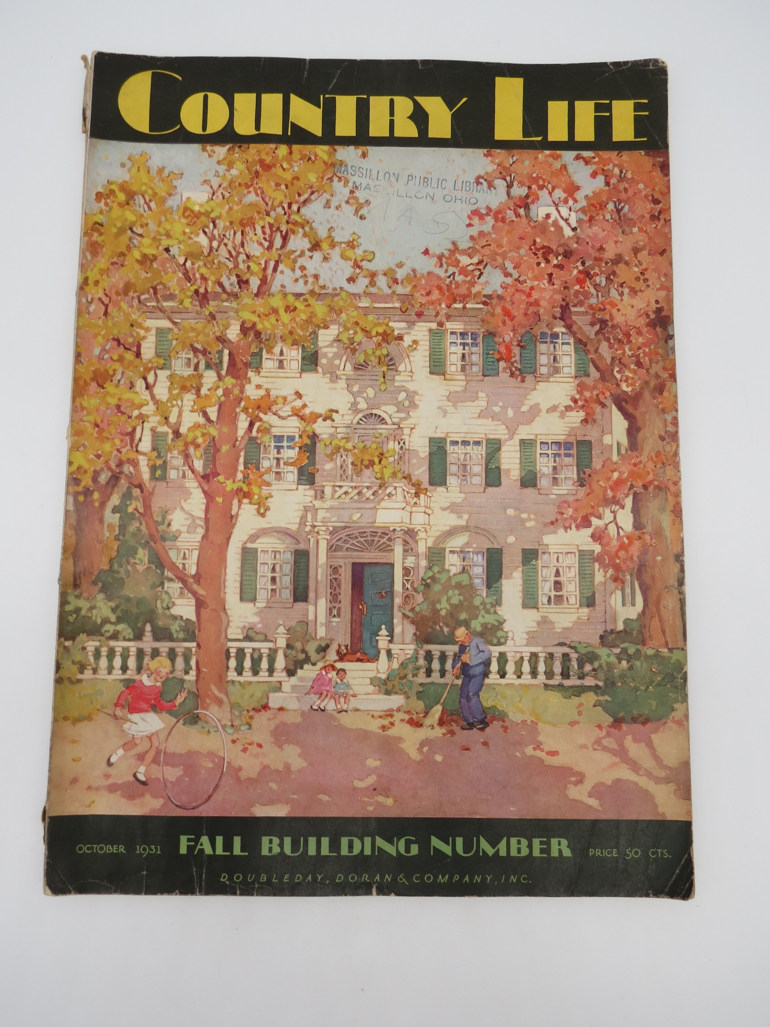 COUNTRY LIFE MAGAZINE, OCTOBER 1928 (FALL BUILDING NUMBER): (1928