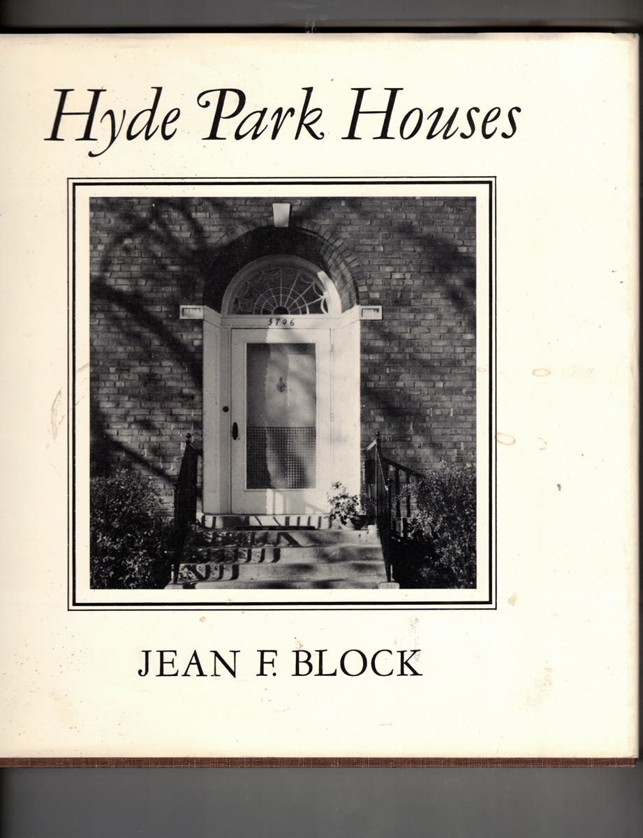 Image for Hyde Park Houses: An Informal History, 1856-1910