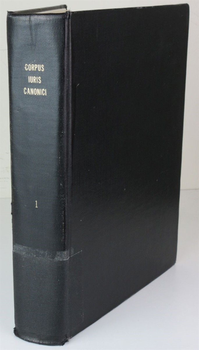 Corpus Iuris Canonici. Editio Lipsiensis Secunda. Part Prior: Decretum Magistri Gratiani Ad Librorum Manu Scriptorum Et Editionis Romanae Fidem Recognouit Et Adnotatione Critica