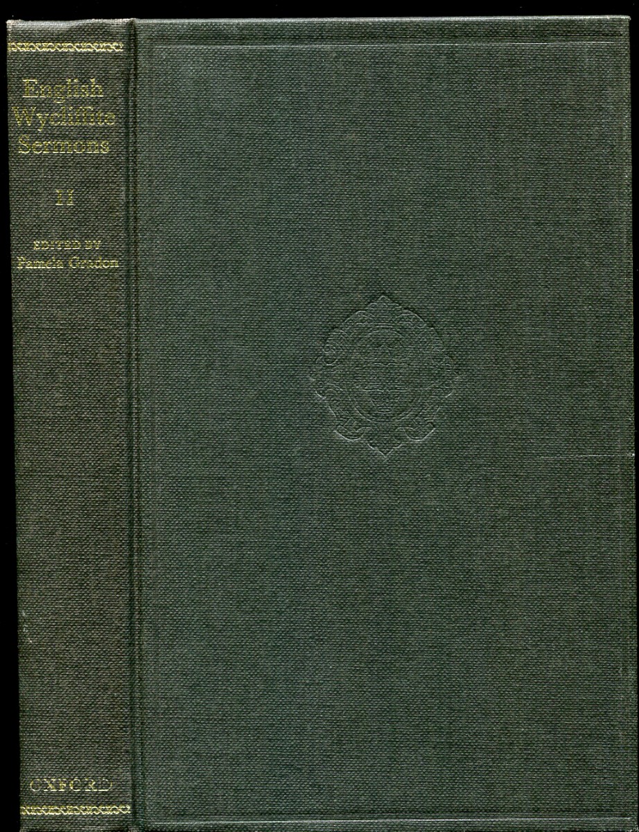 English Wycliffite Sermons. Volume II.