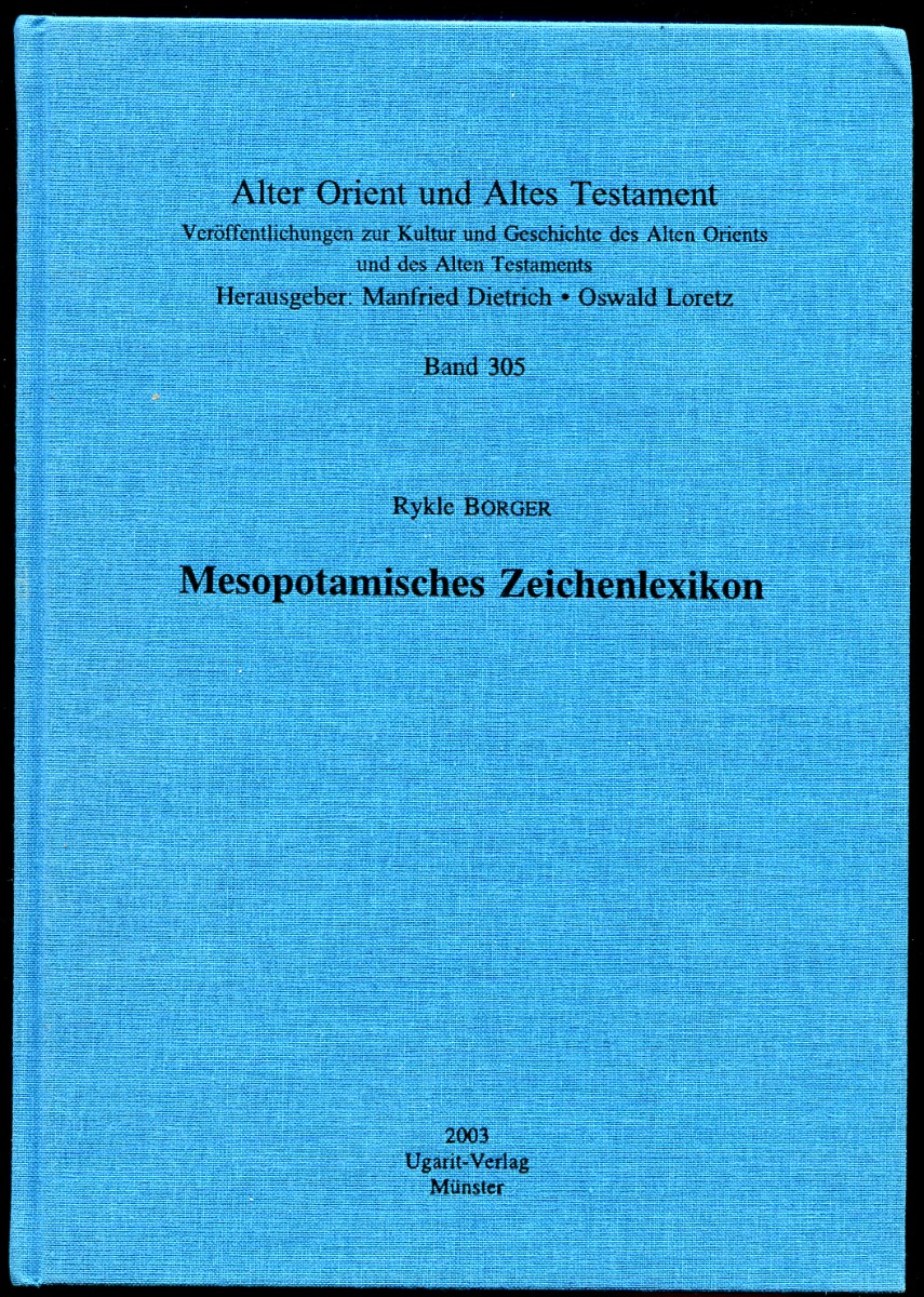 Mesopotamisches Zeichenlexikon