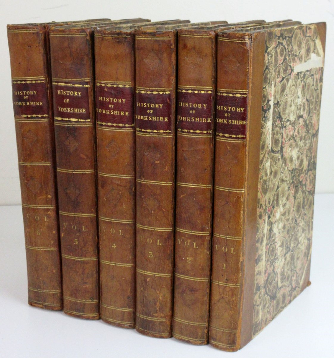 A New and Complete History of the County of York. 6 Volumes Illustrated by a Series of Views, Engraved on Steel from Original Drawings by Nathaniel Whittock