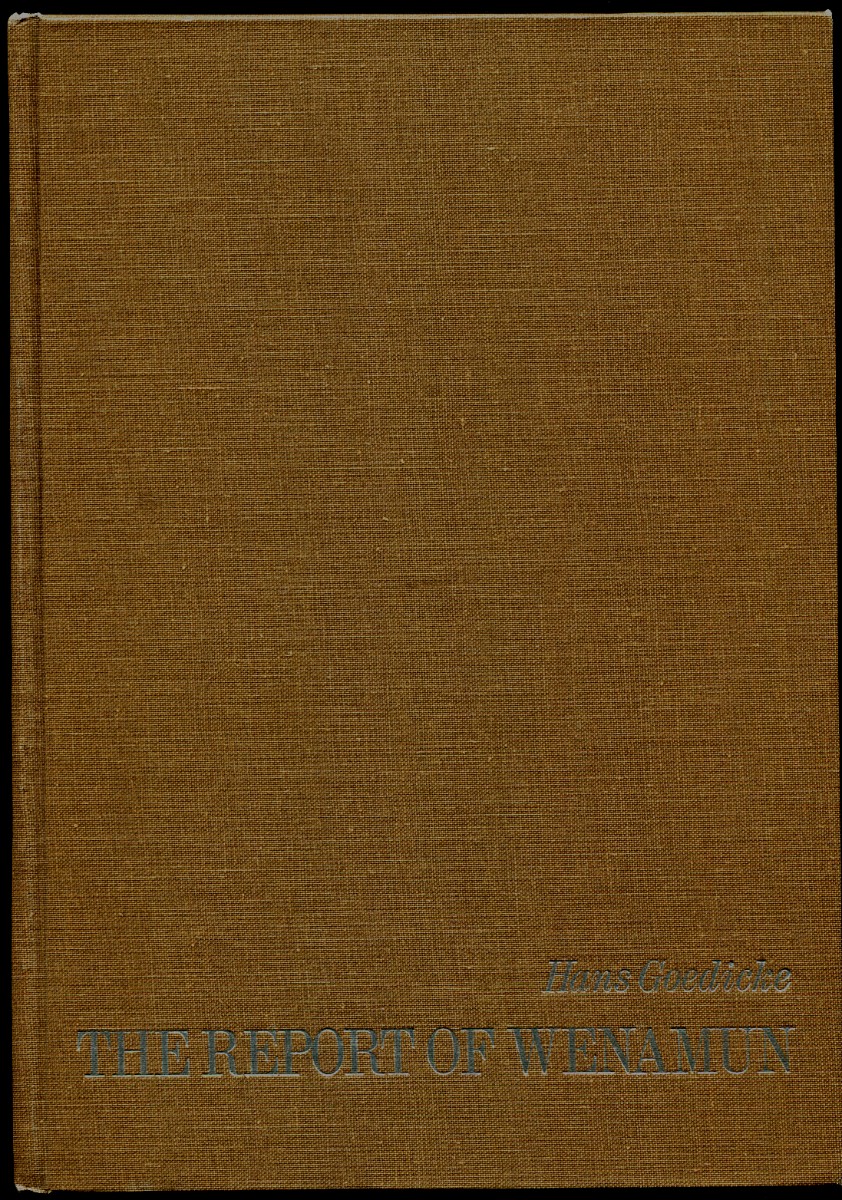 Image for The Report of Wenamun The Report of Wenamun