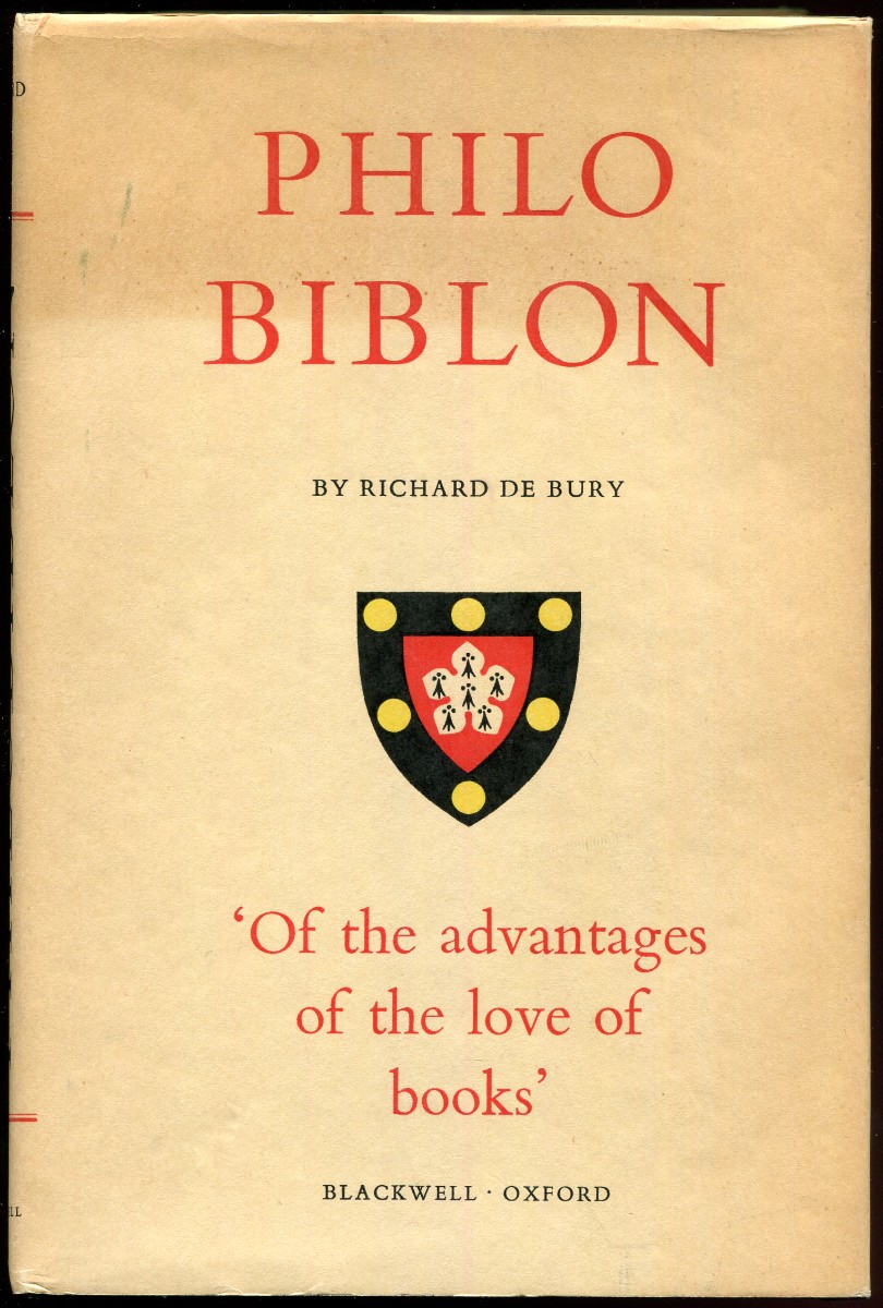Image for Philobiblon. Richard de Bury Philobiblon. Richard de Bury