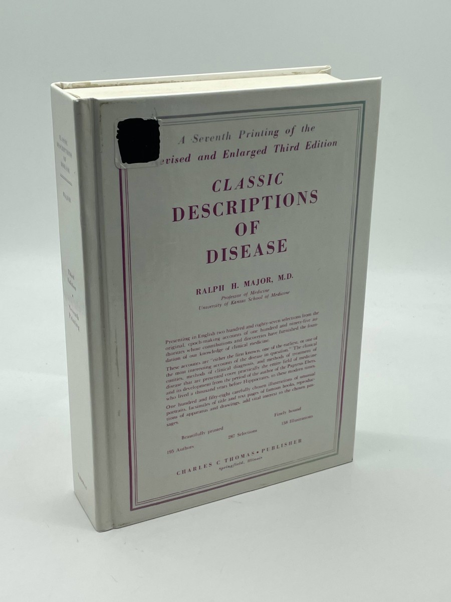 Classic Descriptions of Disease With Biographical Sketches of the Authors