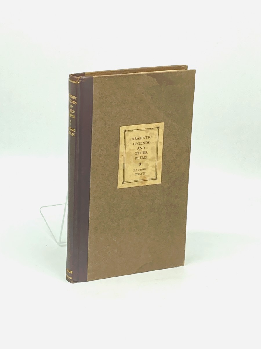 Image for Dramatic Legends and Other Poems (Inscribed by W. B. Yeats) Dramatic Legends and Other Poems (Inscribed by W. B. Yeats)