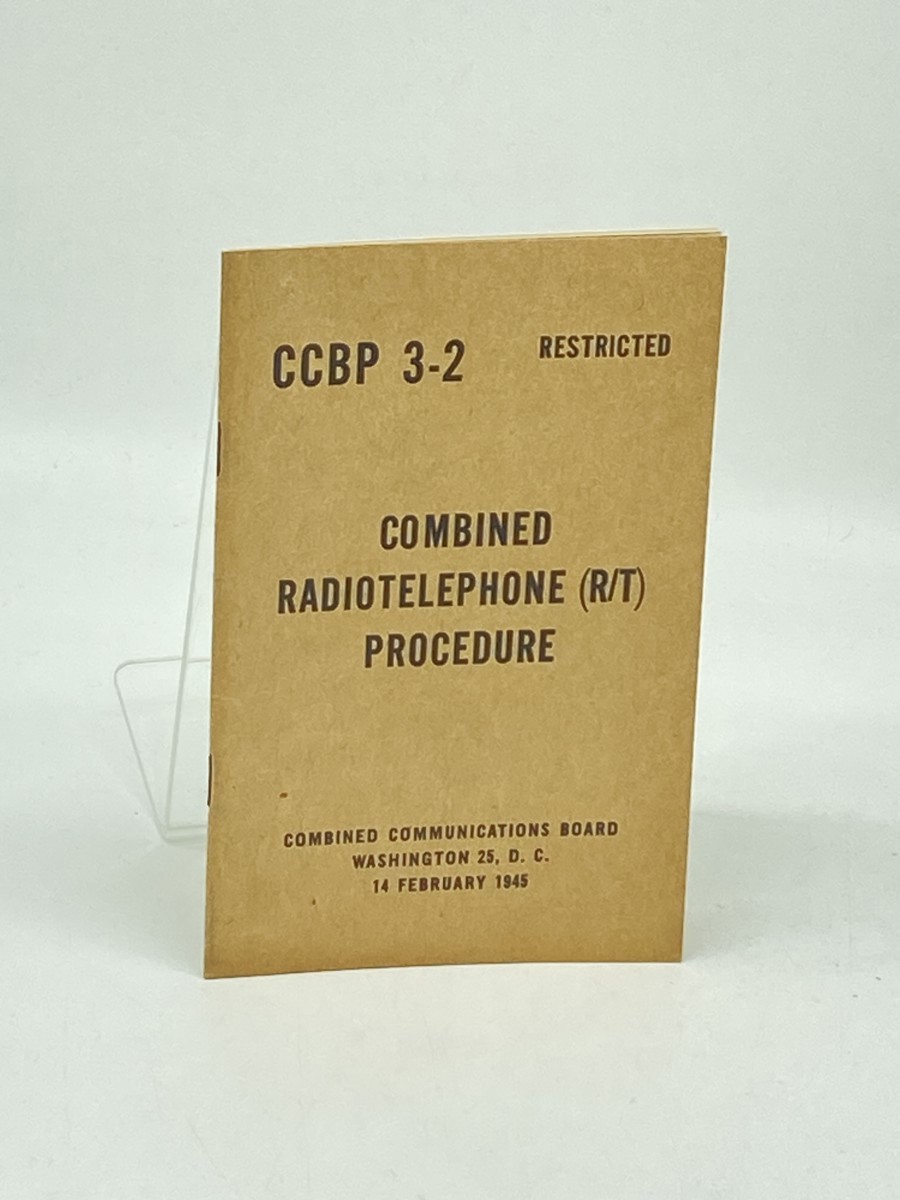 Combined Radiotelephone (R/t) Procedure; CCBP 3-2
