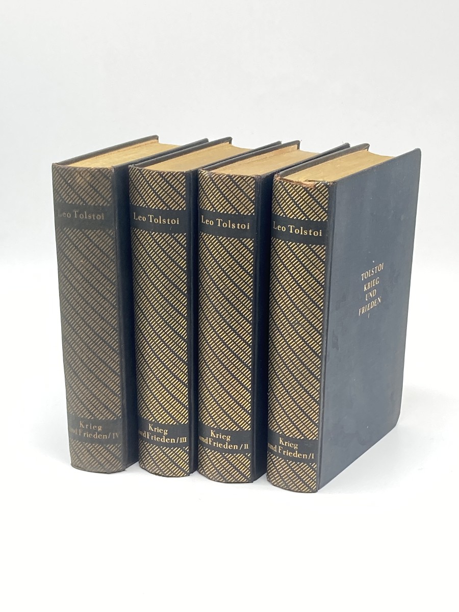 Krieg Und Frieden (4 Volume Set; War and Peace, German Edition)