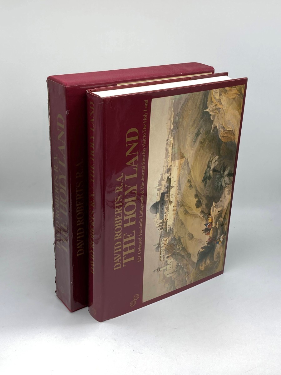 The Holy Land 123 Coloured Facsimile Lithographs & The Journal from his visit to The Holy Land