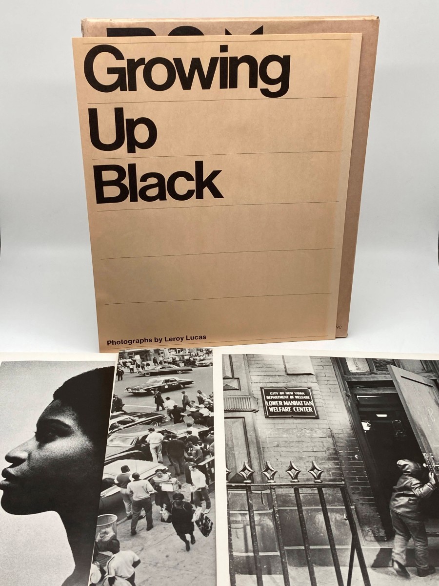 Growing Up Black - Photographs by Leroy Lucas; An Exhibit Portfolio by the New York State Council on the Arts for the New York Museums Collaborative
