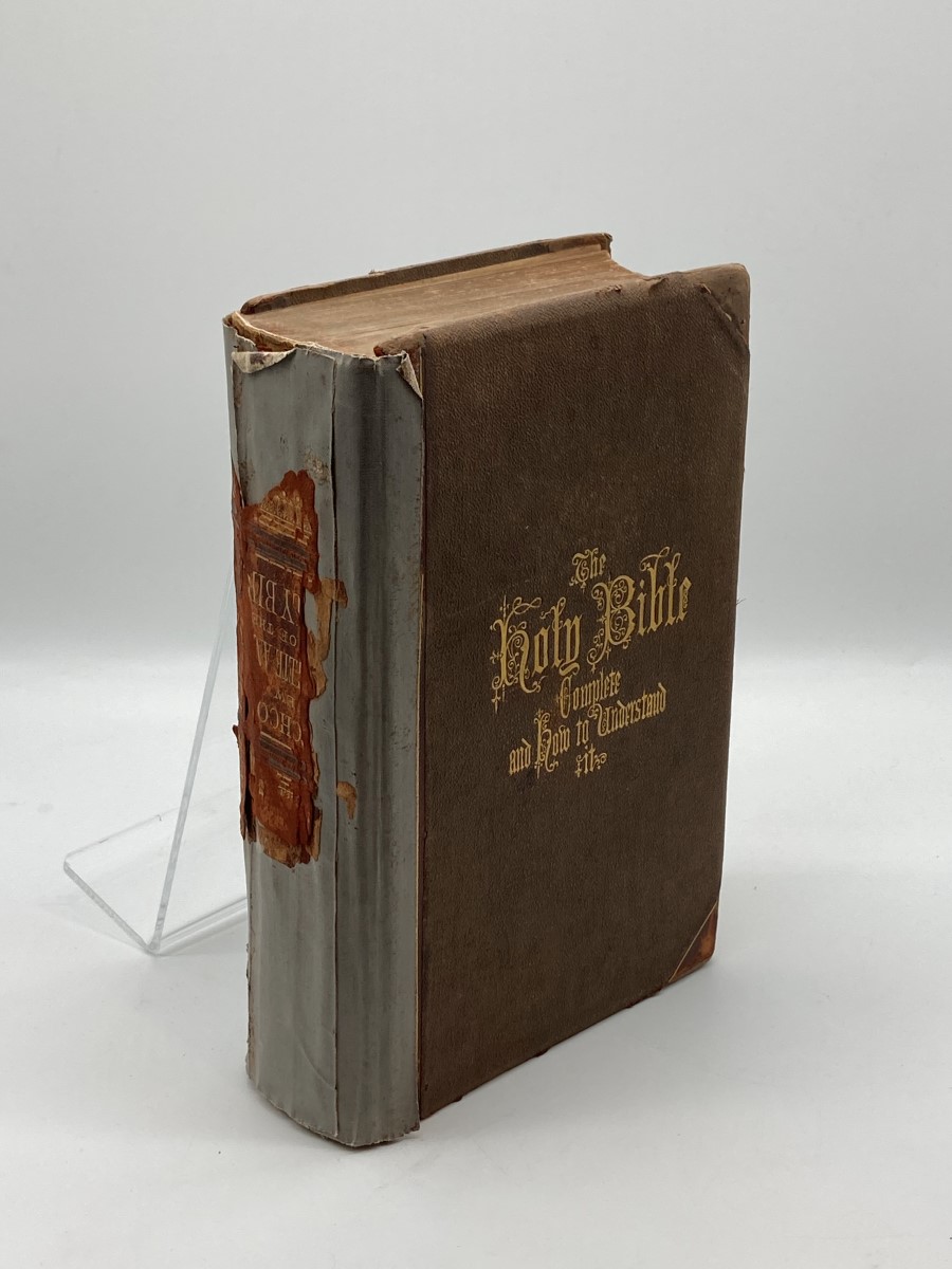 HOLY BIBLE ホーリーバイブル MACK AMC Hitchcock's New and Complete Analysis of the Holy Bible (1870) Or