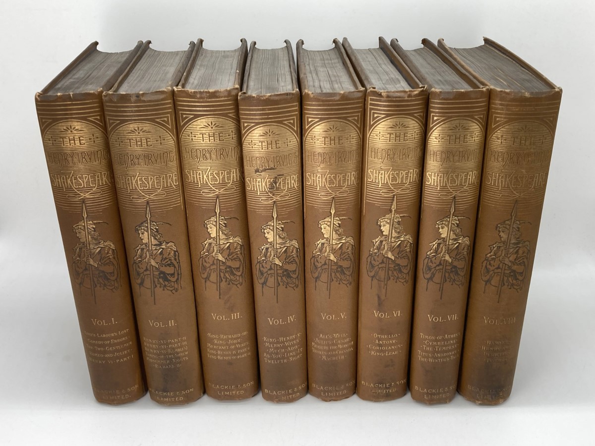 The Works Of Shakespeare (8 Volume Set) Vintage Set | eBay