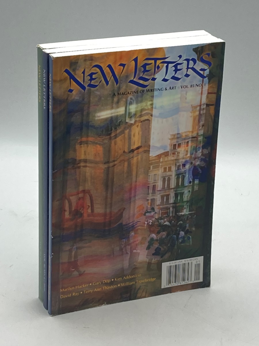 3 Issues of New Letters Magazine: Vol 85 No 1; Summer 2020; Vol