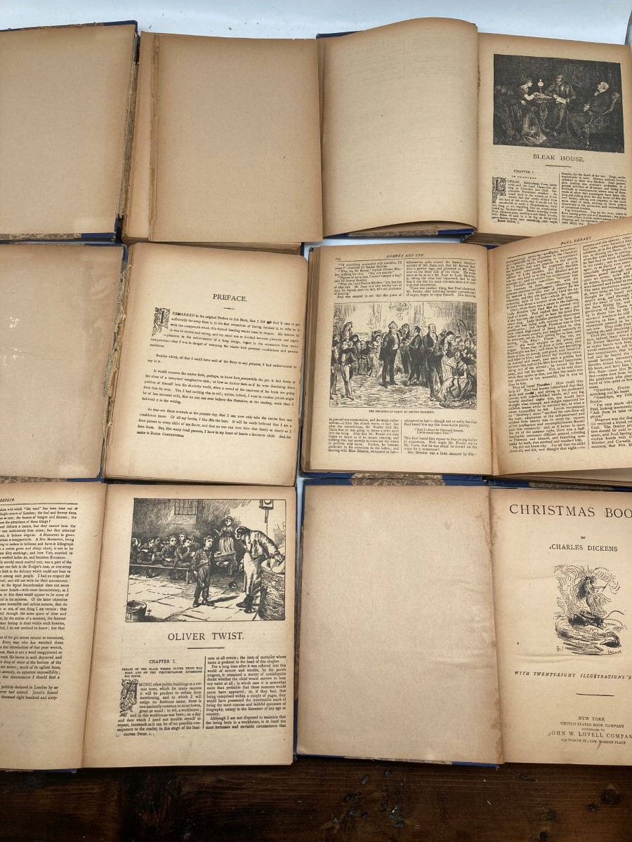 Charles Dickens Vintage Set - 15 Volumes | eBay