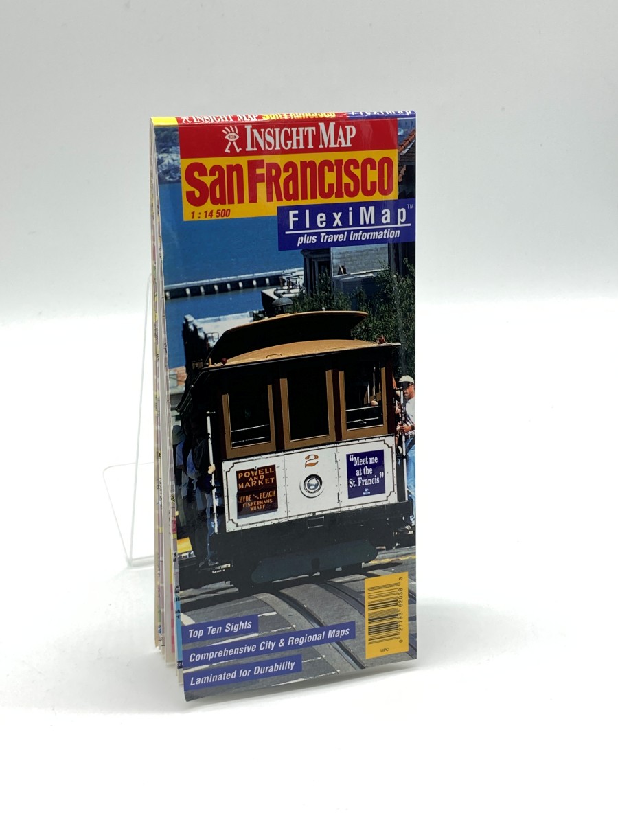 Insight Map San Francisco Fleximap Plus Travel Information