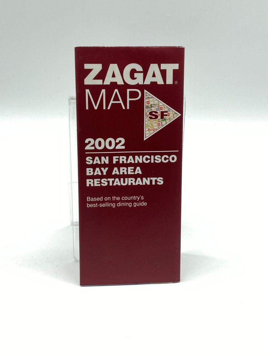 Zagat Map 2002 San Francisco Bay Area Restaurants