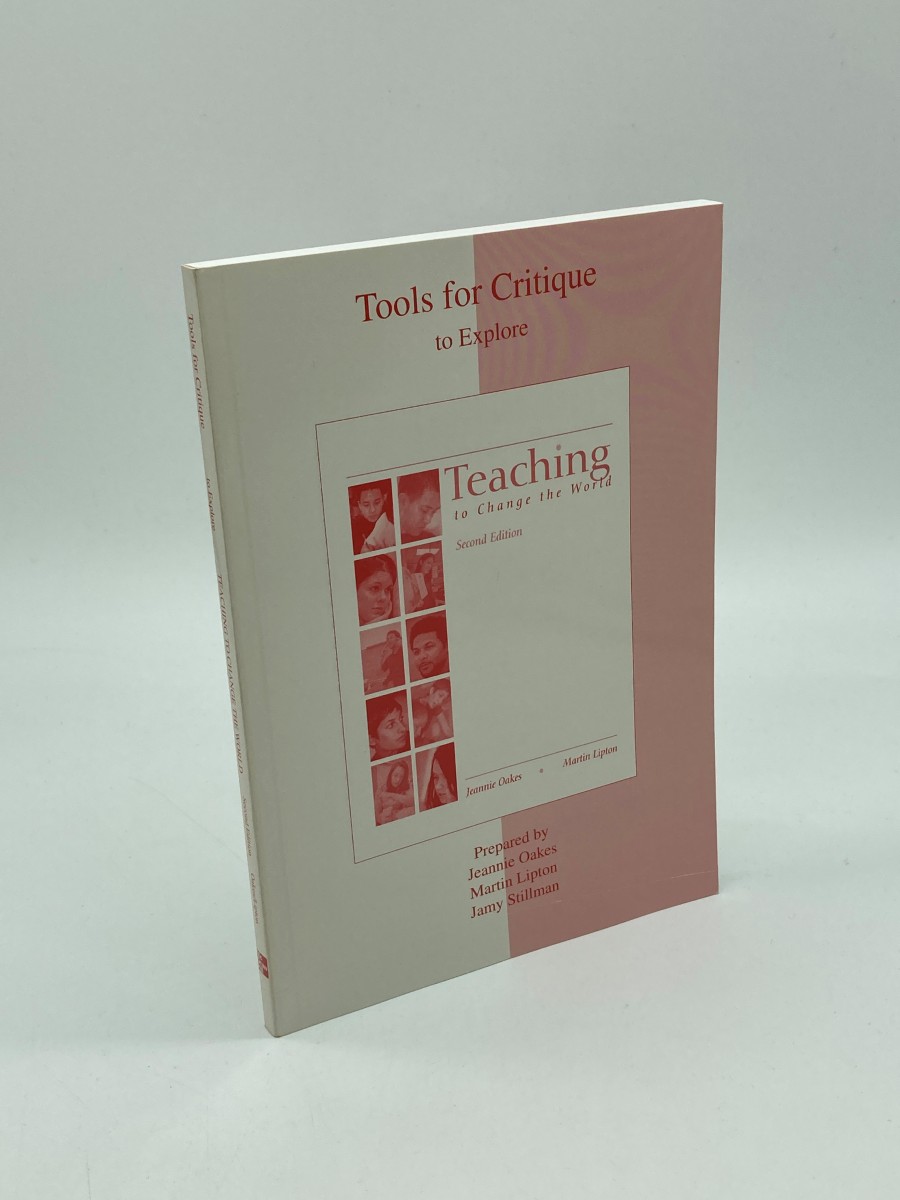 Image for Tools for Critique to Explore - Teaching to Change the World Tools for Critique to Explore - Teaching to Change the World
