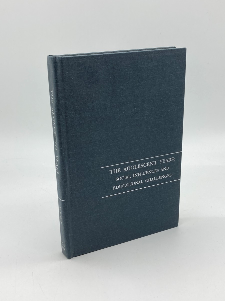 The Adolescent Years: Social Influence and Educational Challenges Ninety-Seveth Yearbook of the National Society for the Study of Education
