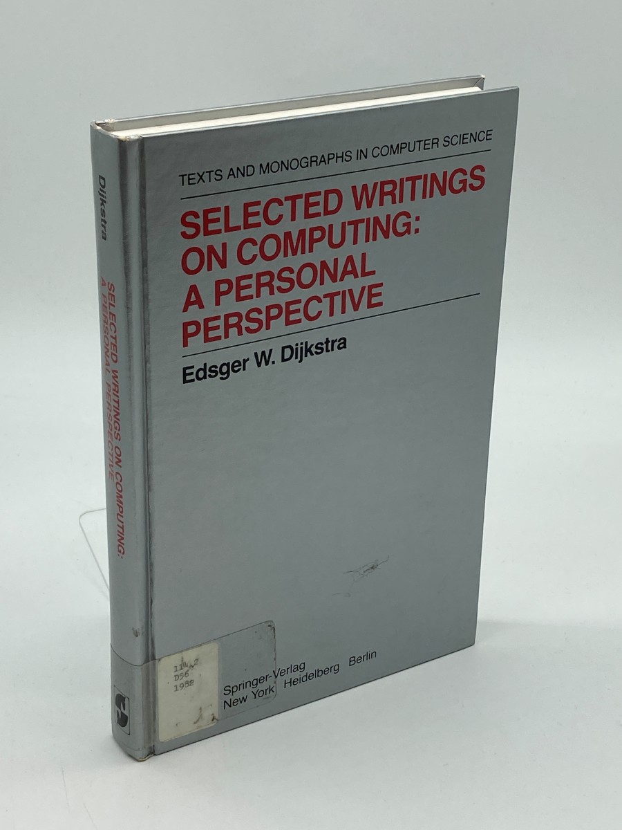 Selected Writings on Computing A Personal Perspective